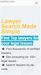 Mobile Screenshot of lawsumo.com