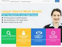 Tablet Screenshot of lawsumo.com